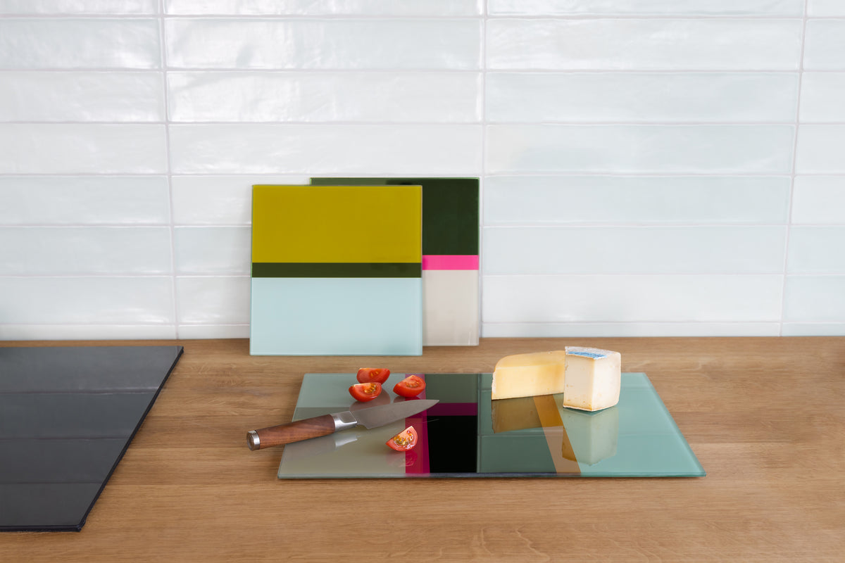 Glass kitchen board large by Remember