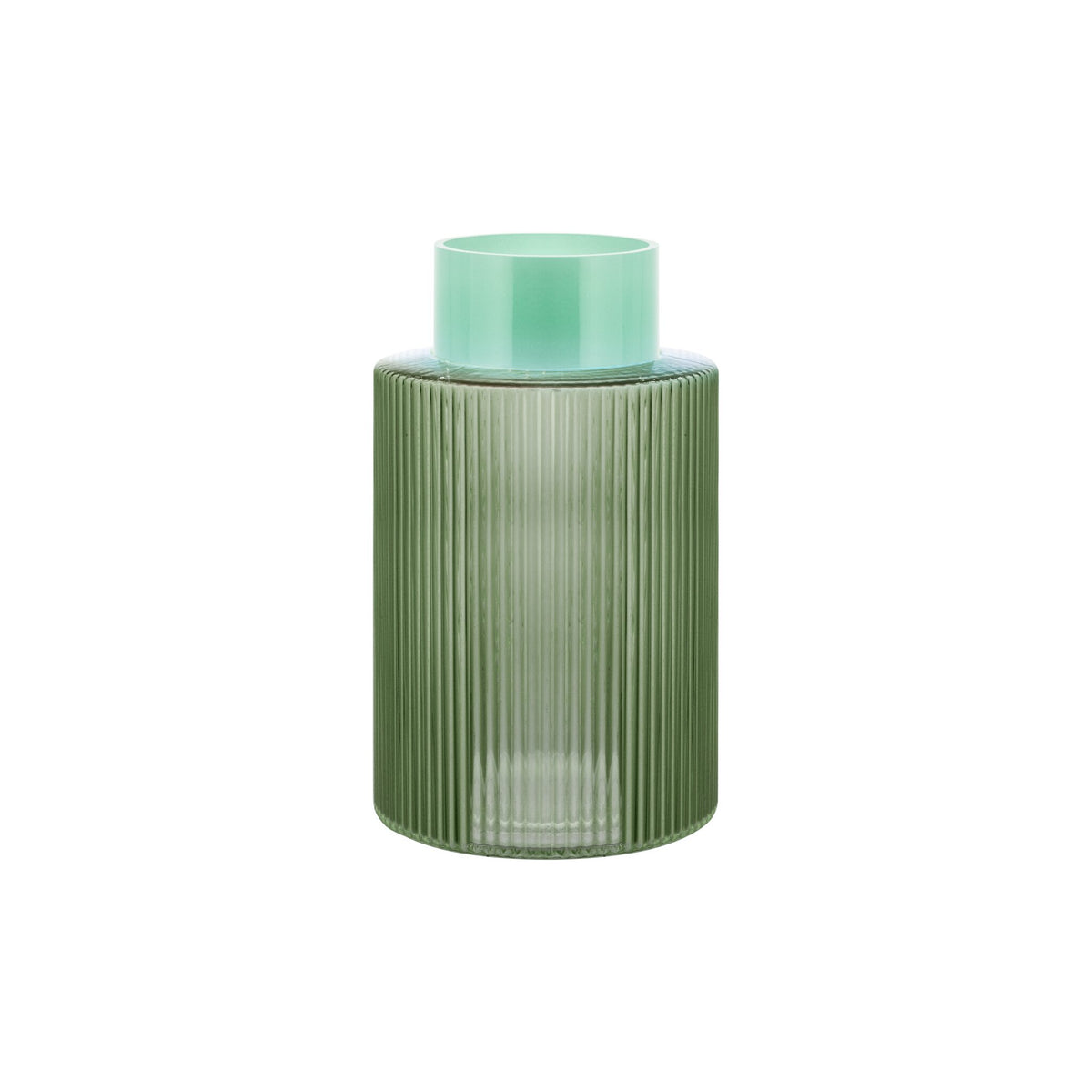 Glass vase 'Groove'