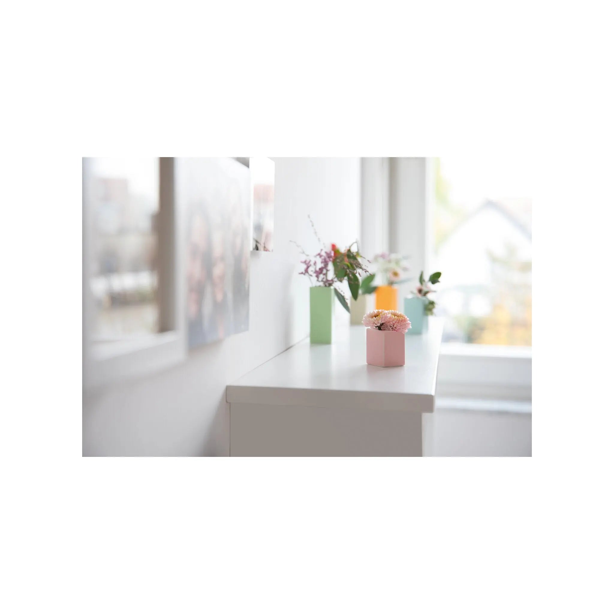 Mini vases, Set of 5 - Multicoloured Remember