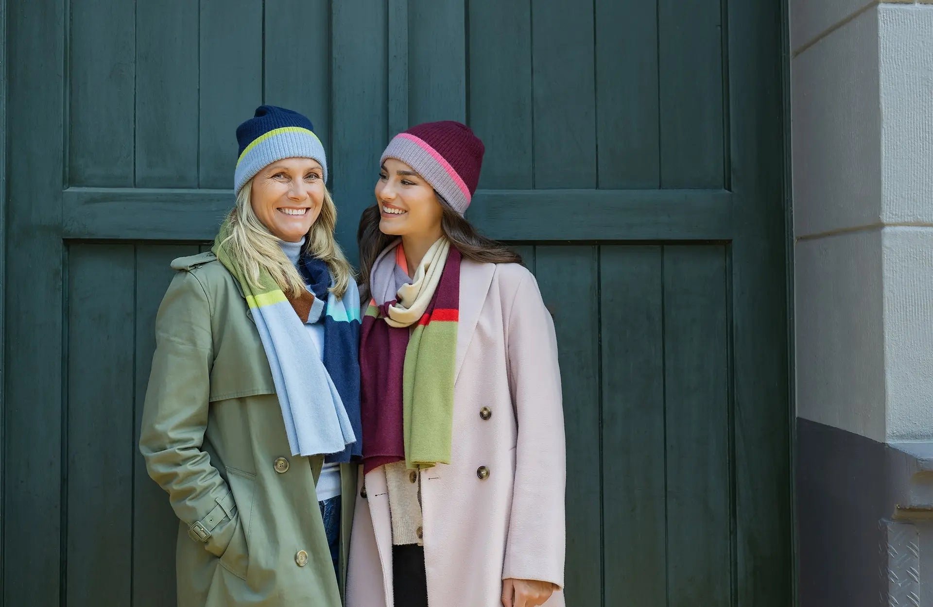 Wool and cashmere scarf by Remember Remember