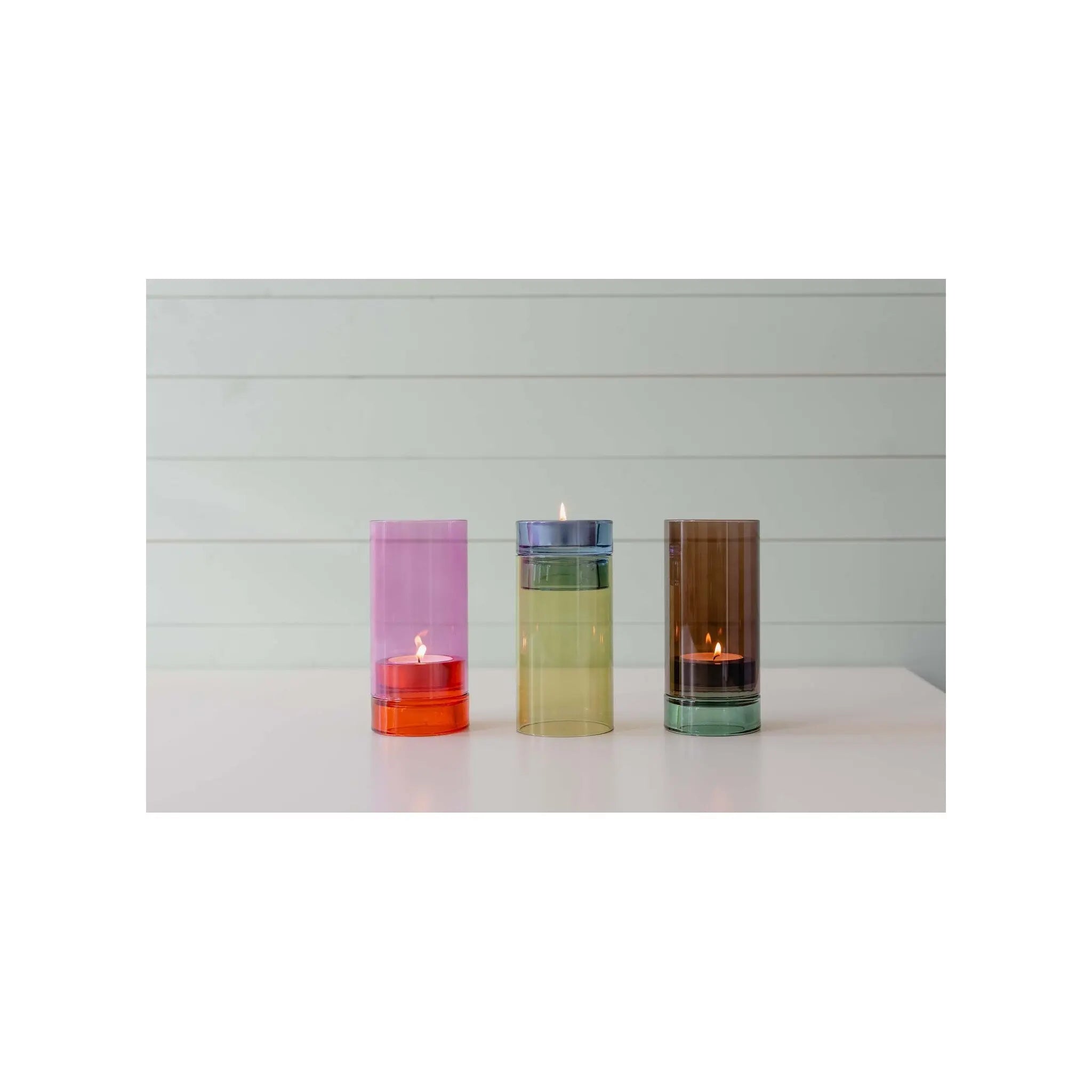 Glass lantern Remember