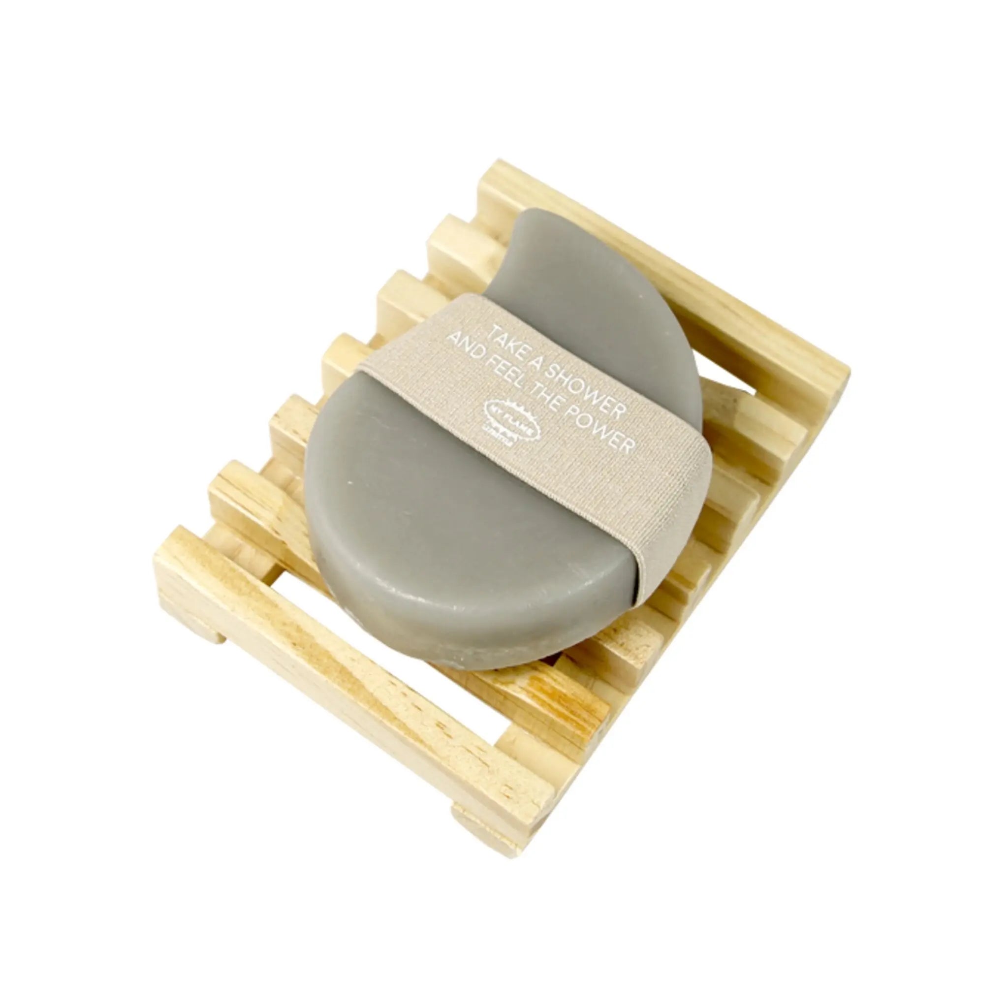 Body Wash and Sponge Gift Set Grey / "Take a shower and feel the power" My Flame Lifestyle