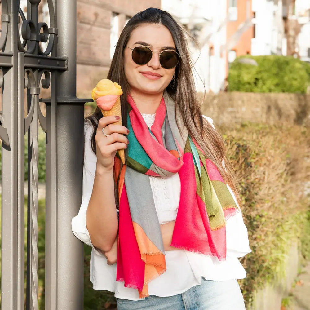 Louise Designer Scarf - French Chic LIMITED STOCK Remember