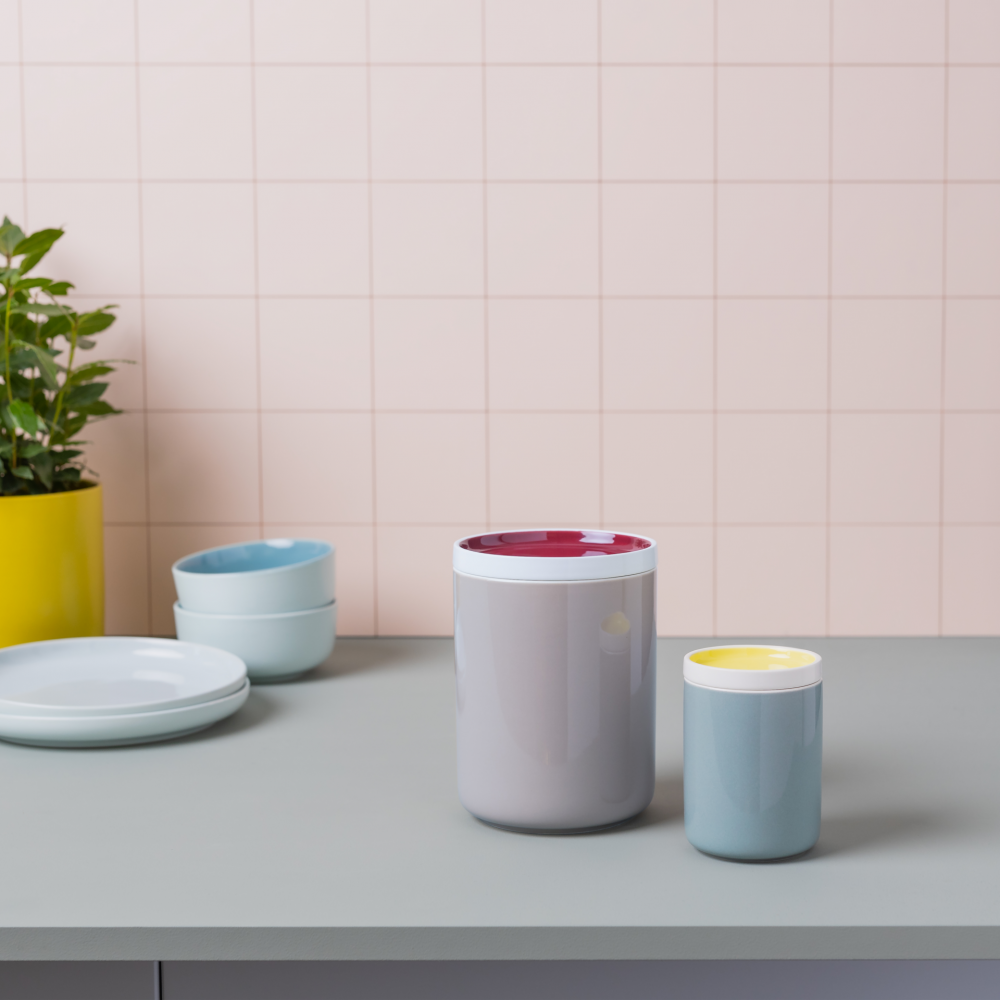 Remember Porcelain Canister, small
