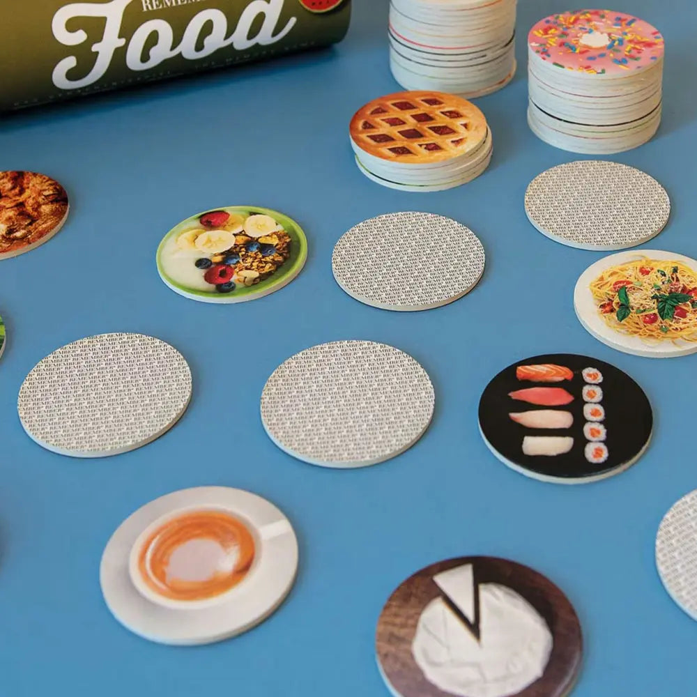 Remember Memory Game 30 pairs Food Remember